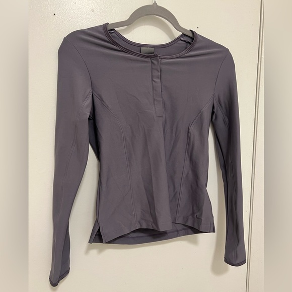 Nike Dri-Fit Yoga Pullover Jacket Purple Size Small - Picture 6 of 7